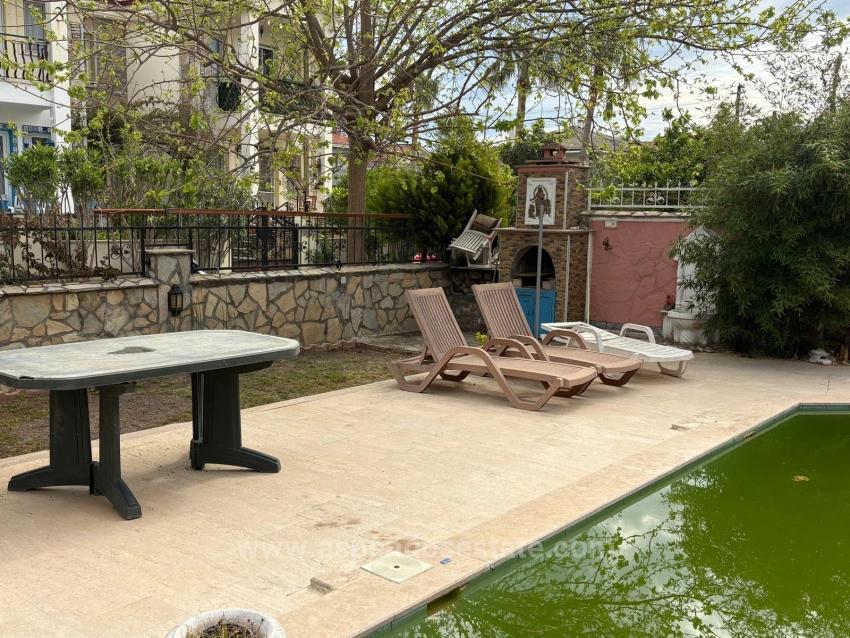 3+1 Villa Zum Verkauf Auf Einem 500 M² Großen Grundstück In Dalyan Gülpınar