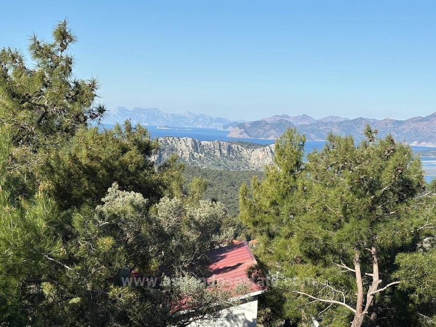 1000 M² Großes Grundstück Mit Meerblick Im Wohngebiet Gökbel Village Zu Verkaufen