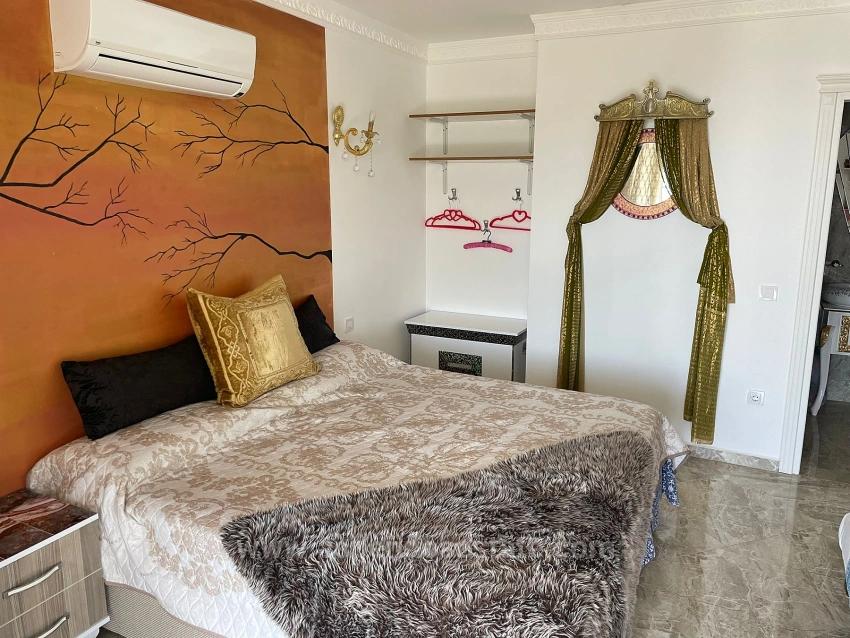 Vip-Villa In Gökbel Zu Verkaufen, Auf Einem 5000 M² Großen Grundstück Mit Freiem Meerblick.