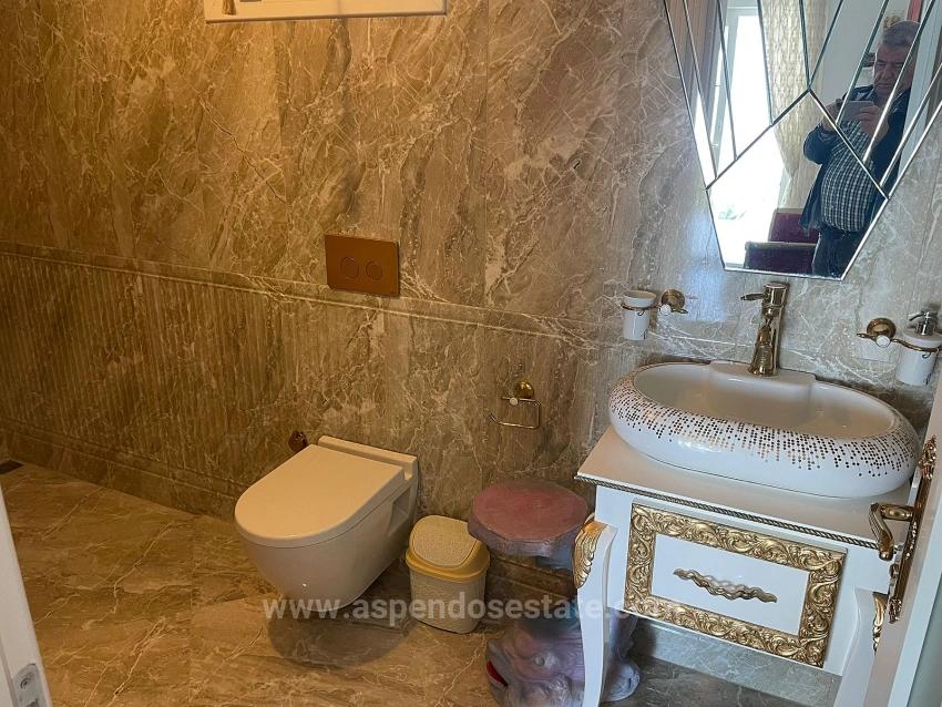 Vip-Villa In Gökbel Zu Verkaufen, Auf Einem 5000 M² Großen Grundstück Mit Freiem Meerblick.