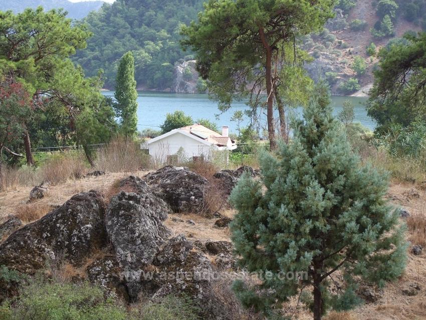 5+2-Zimmer-Villa In Çandır Mit Meer- Und Seeblick Zu Verkaufen