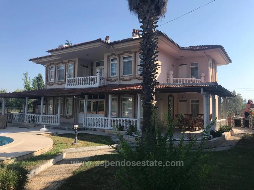 4+1 Villa Zum Verkauf Auf Einem 1000 M² Großen Grundstück In Dalyan