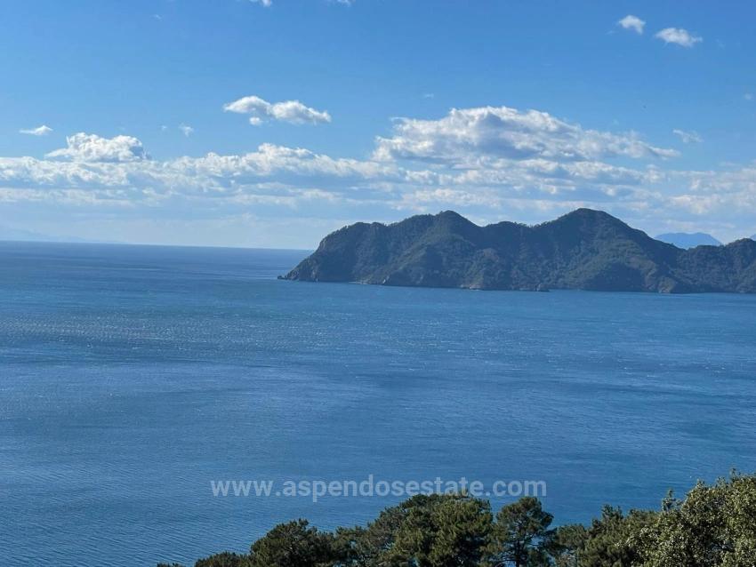 Çandır, Voller Meerblick, 20.000 M², 2 Schlafzimmer, Zu Verkaufen