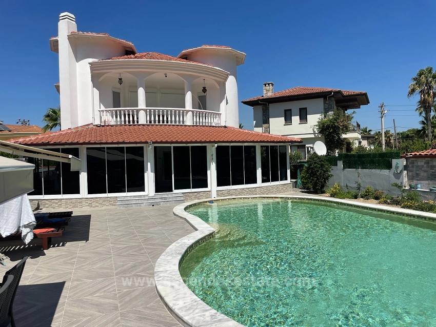 4+1 Villa Zum Verkauf Auf Einem 720 M² Großen Grundstück In Dalyan Gülpınar