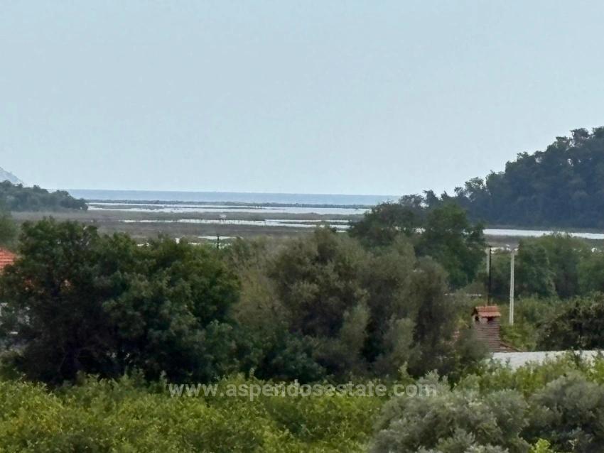 1.721 M² Großes Grundstück Zum Verkauf Mit Meer- Und Seeblick Im Dorf Çandır