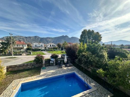 4+1 Villa Zum Verkauf Auf Einem 500 M² Großen Grundstück In Der Nähe Des Zentrums Von Dalyan