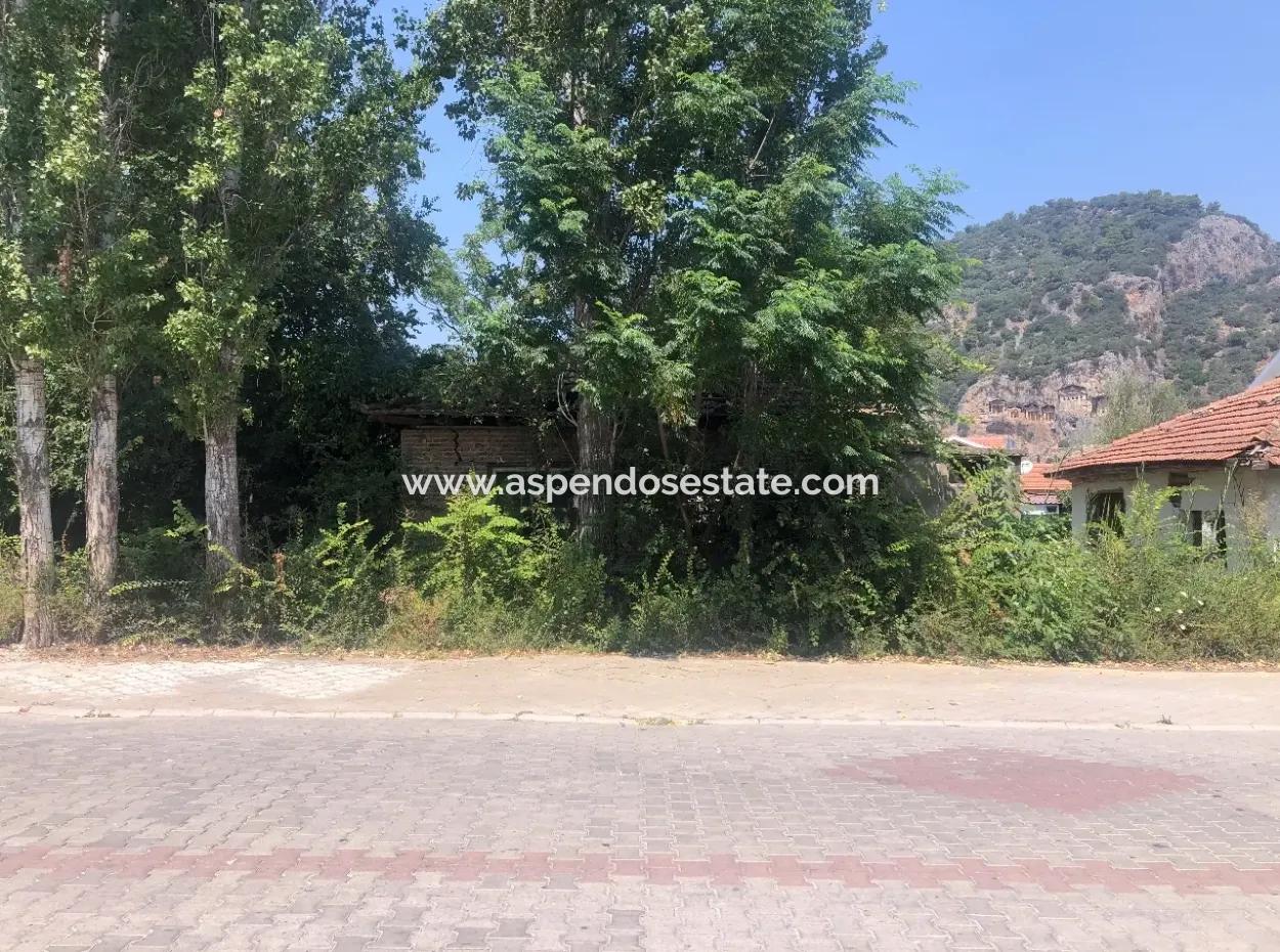 Maras Dalyan Villa Zum Verkauf-Grundstück Zum Verkauf Mit Blick Auf Die Königlichen Gräber 1026M2