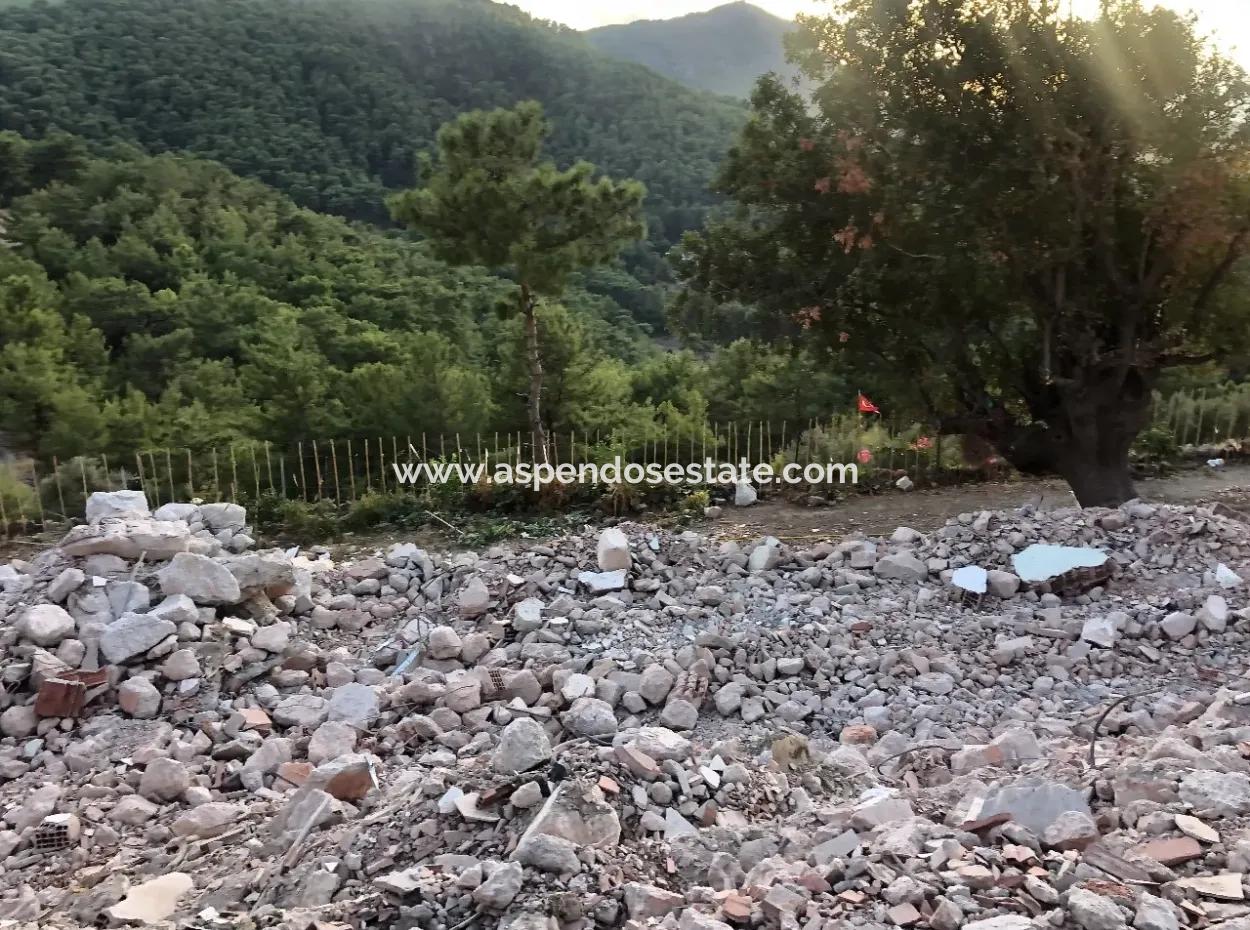 Grundstück Zu Verkaufen Mit 1000M2 Meerblick In Gokbel