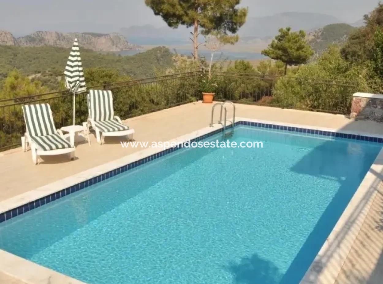 Villa Gokbel In Dalyan Iztuzu Villa Zum Verkauf Mit Meerblick Zum Verkauf In Gokbel