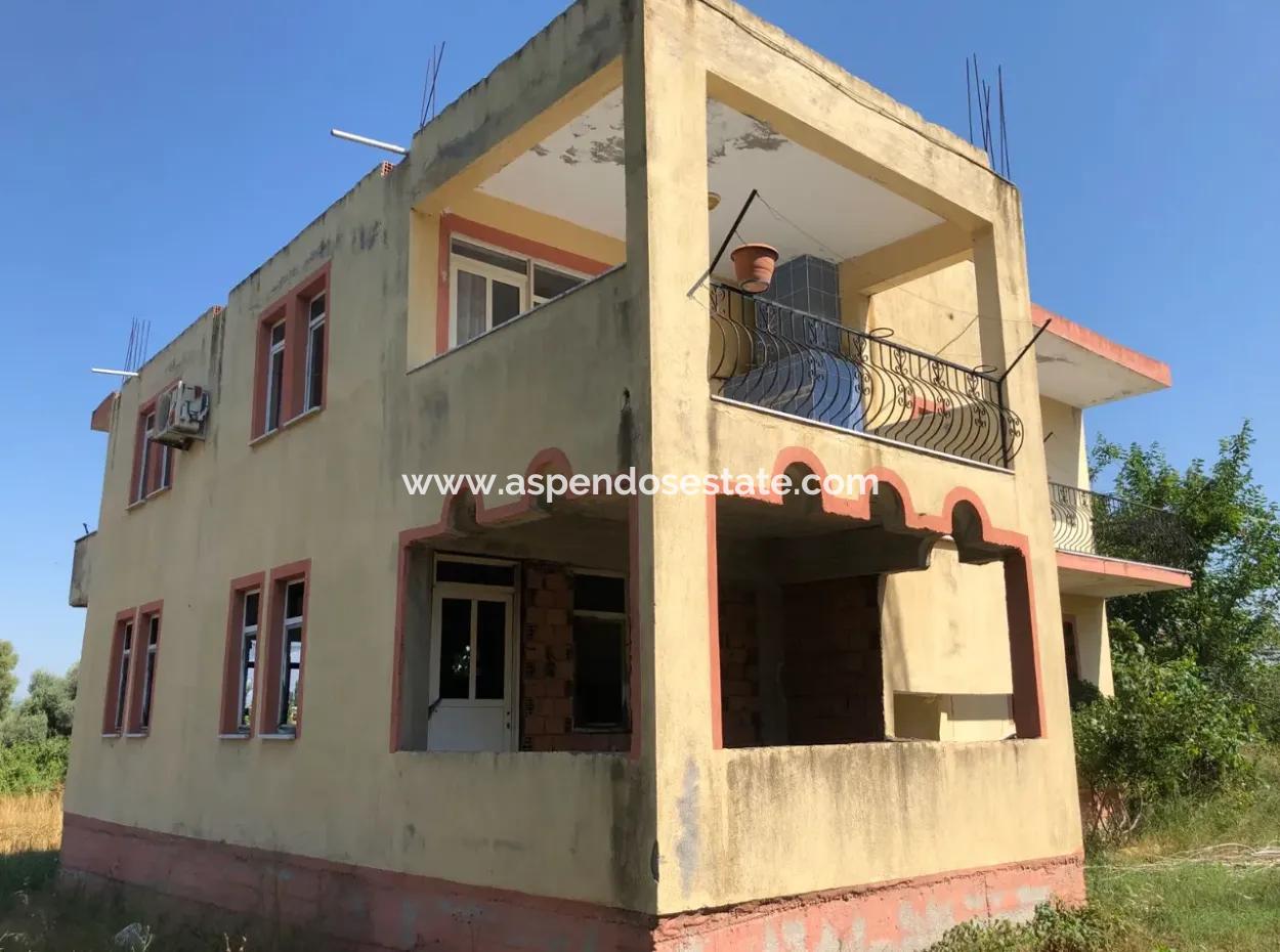 2 Stöckige Haus Villa Zum Verkauf In 727M2 Grundstück In Seydikemer