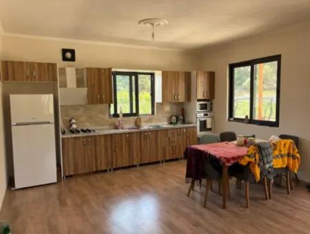 120M2 Freistehendes Holzhaus Auf Einem 2500M2 Großen Feld In Dalyan Karadağ