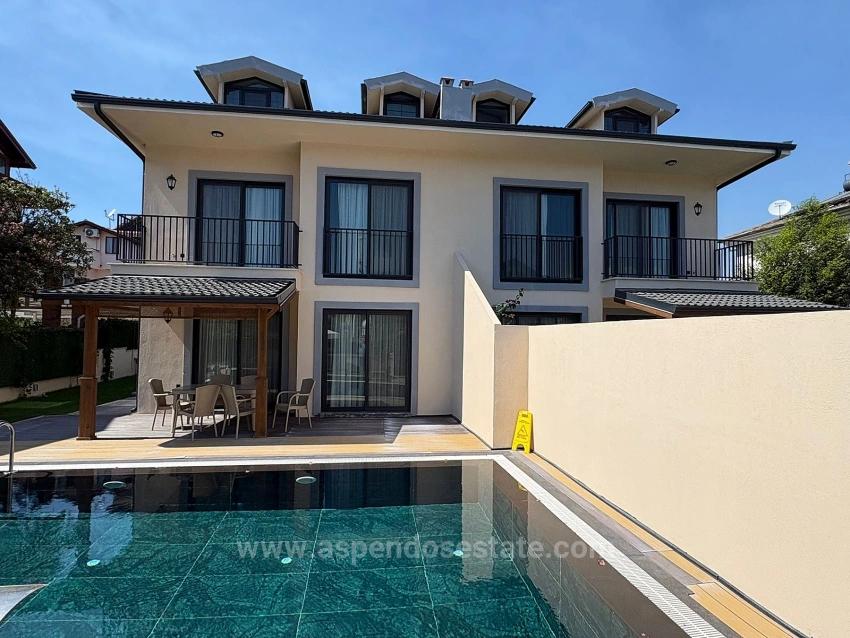 4+1 Villa For Sale In Gülpınar, Dalyan