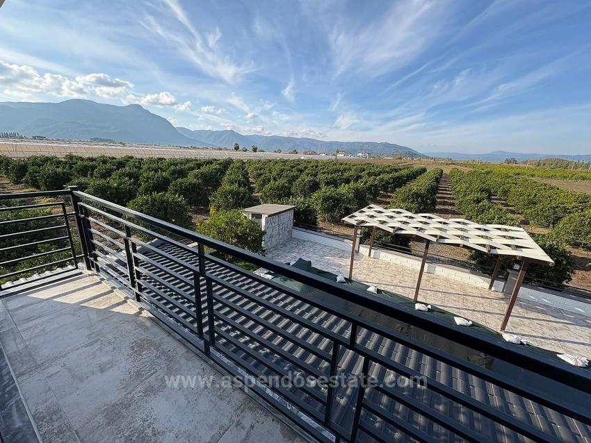 4+1 Villa For Sale In Eskiköy, Located In A 14,136 M2 Field