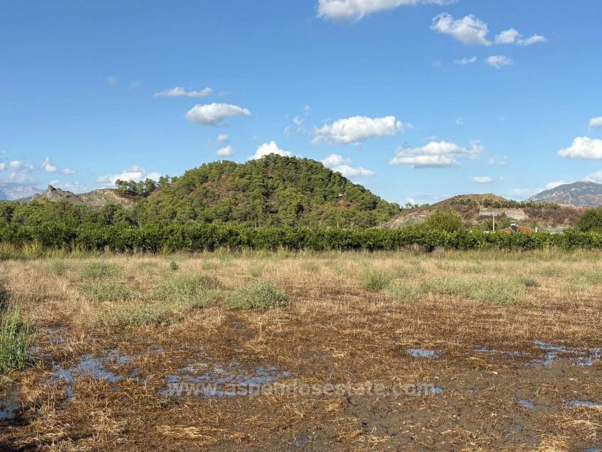 3900M2 Land For Sale With Construction Permit In Ortaca Yesilyurt