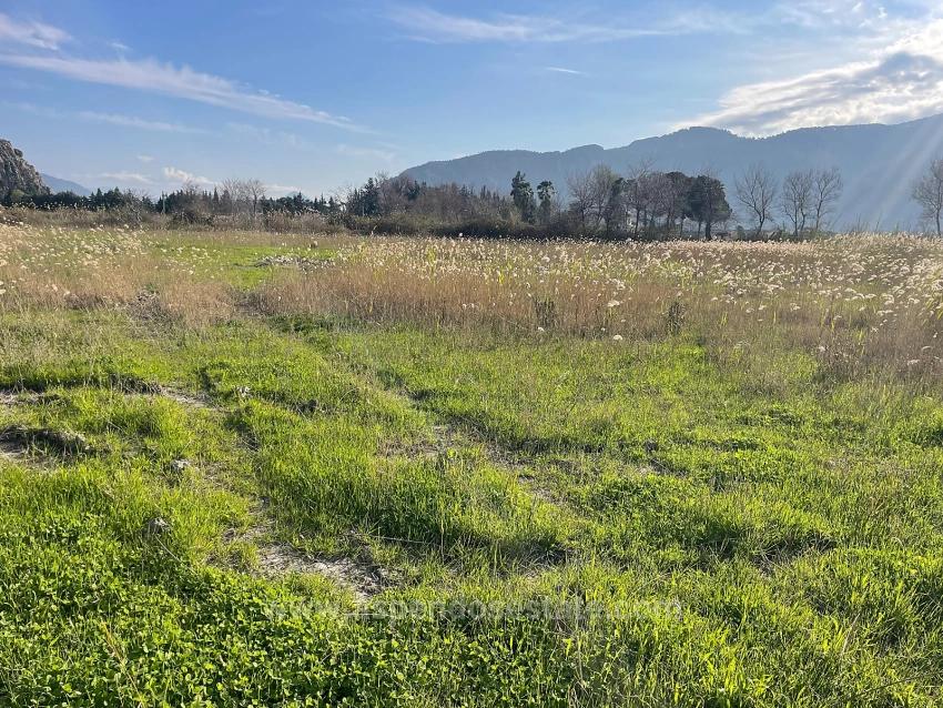 6800 M2 Plot Of Land For Sale In Dalyan With 5% Residential Zoning.
