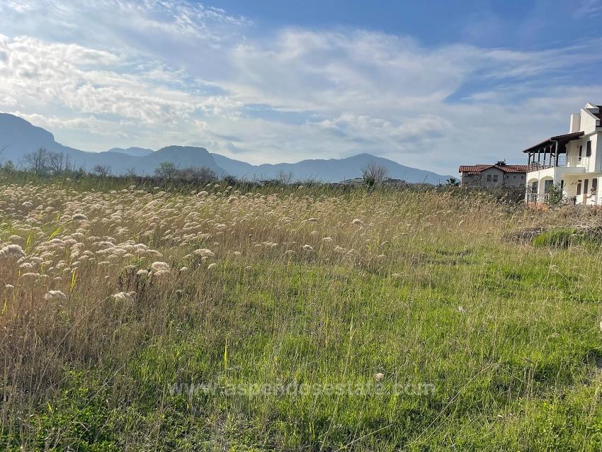 6800 M2 Plot Of Land For Sale In Dalyan With 5% Residential Zoning.