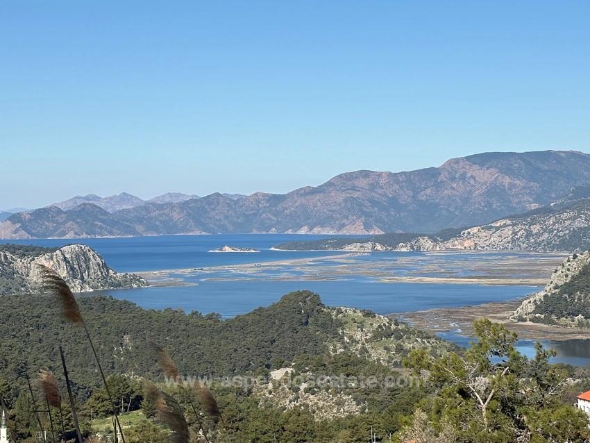 1000M2 Land For Sale With Sea View In Gökbel Village Residential Area