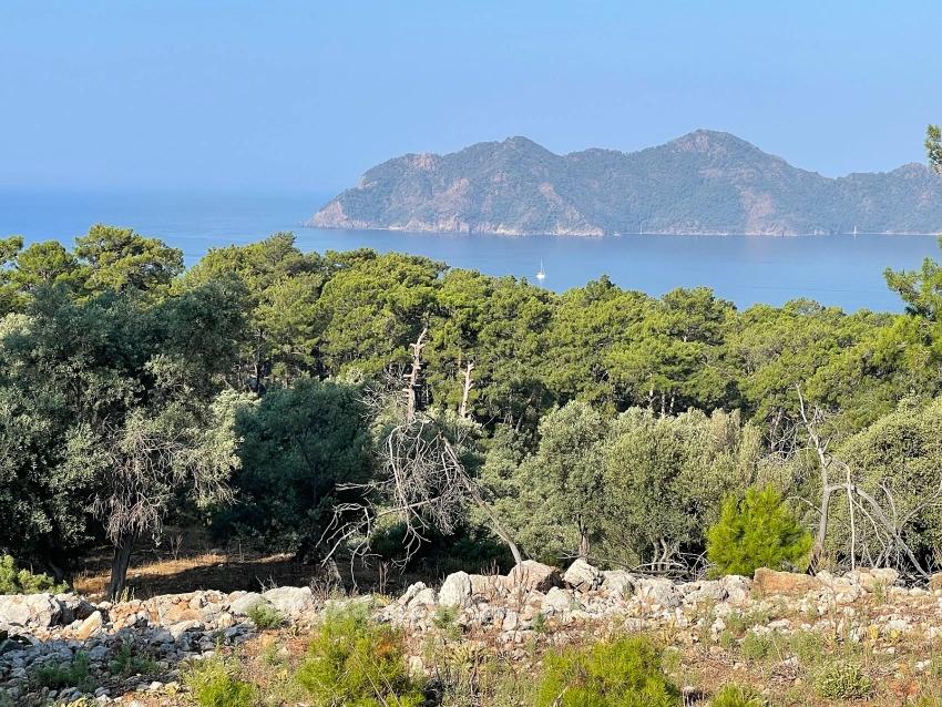 Bargain Real Estate Land For Sale With Sea View In Ekincik Çandır Arasın