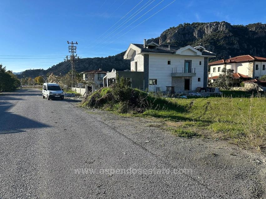 841M2 Plot Of Land For Sale In Dalyan Gülpınar With 15% Zoning.