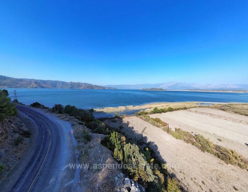 3210M2 2B Land For Sale In Çandır, Right On The Lakefront