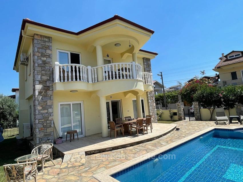 Villa For Sale In Dalyan, Maraş With View Of The King's Tombs