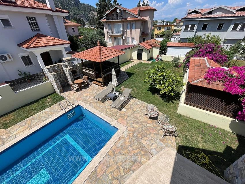 Villa For Sale In Dalyan, Maraş With View Of The King's Tombs
