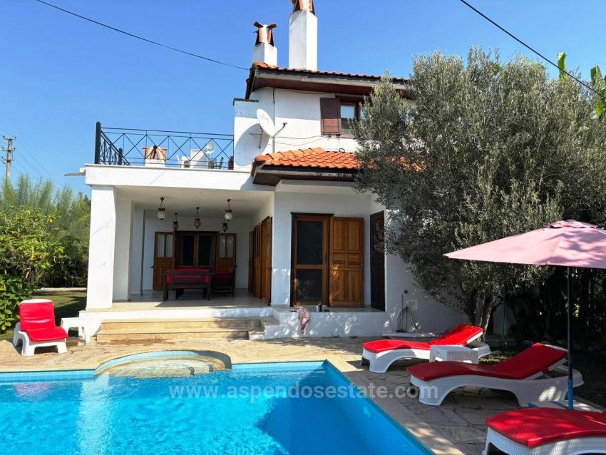 Villa For Sale On A 600M2 Plot In Dalyan Arıkbaşı
