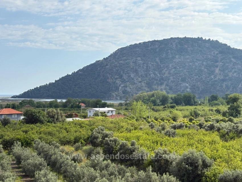 1,721 M² Plot Of Land For Sale In Çandır Village With Sea And Lake Views.