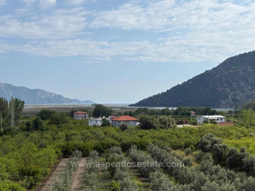 1,721 M² Plot Of Land For Sale In Çandır Village With Sea And Lake Views.