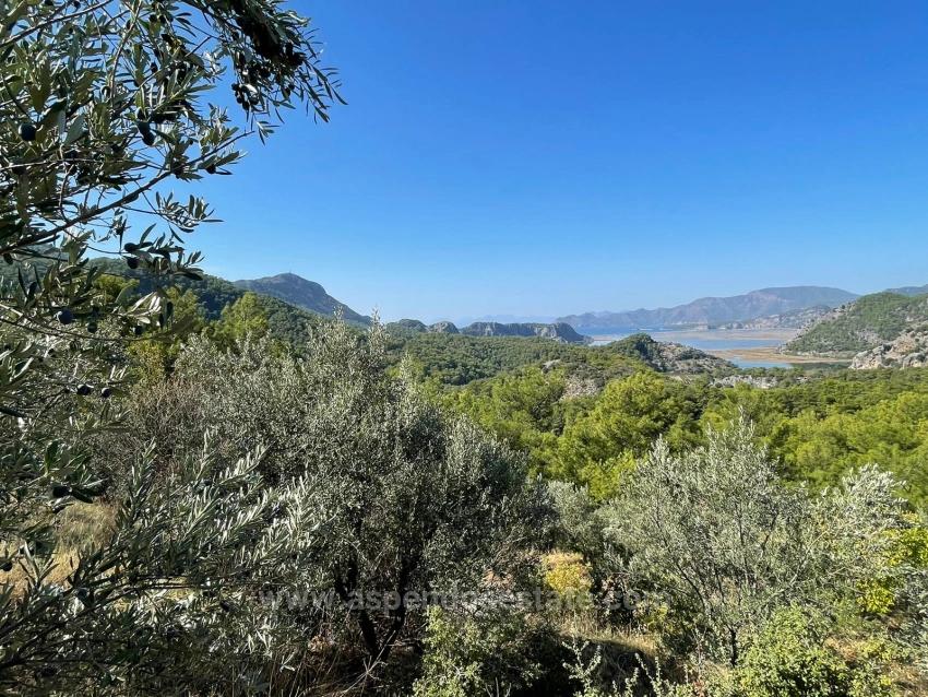 3514M2 Land For Sale With Full Sea View In Gökbel