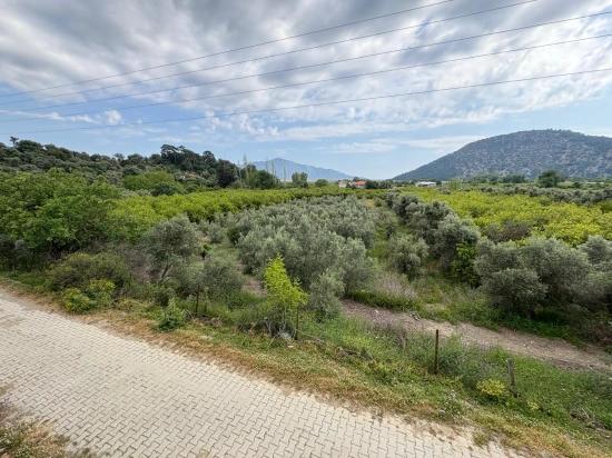 1,721 M² Plot Of Land For Sale In Çandır Village With Sea And Lake Views.