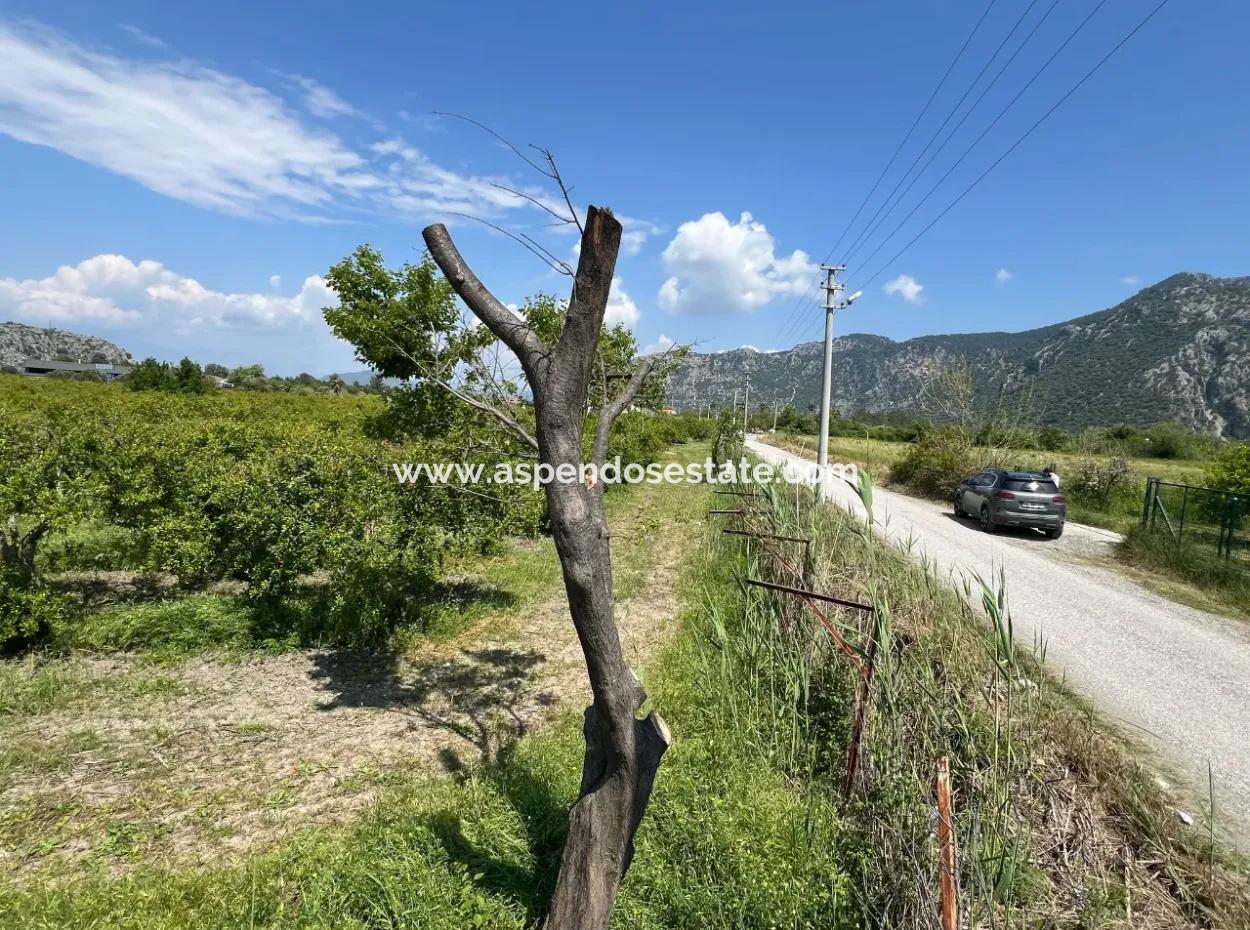 5,100M2 Land For Sale In Dalyan Maraş Area With 5% Residential Zoning