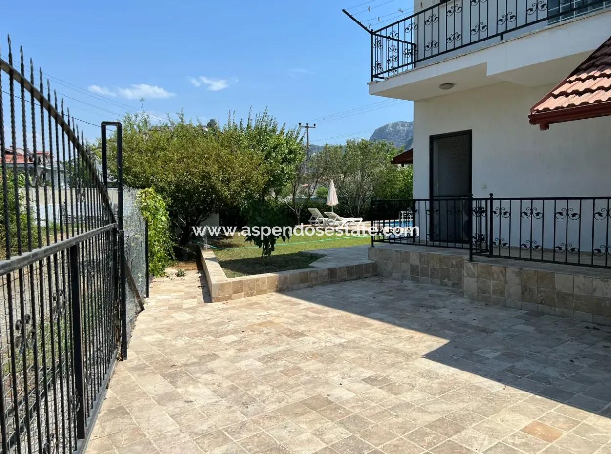 3 1 Villa For Sale In A Plot Of 600M2 In Dalyan