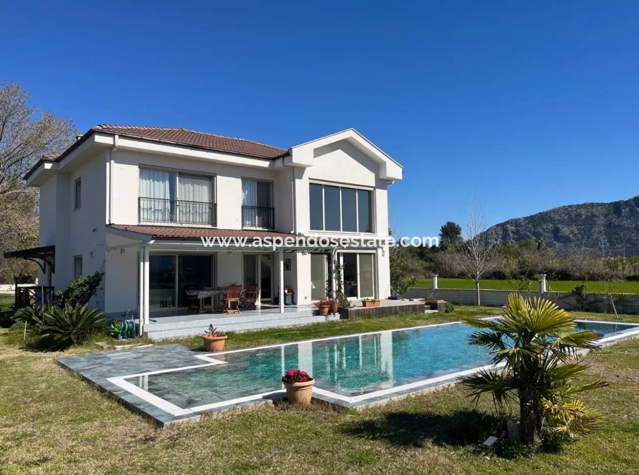 3 1 Villas For Sale In 5000M2 Plot In Dalyan Maraş