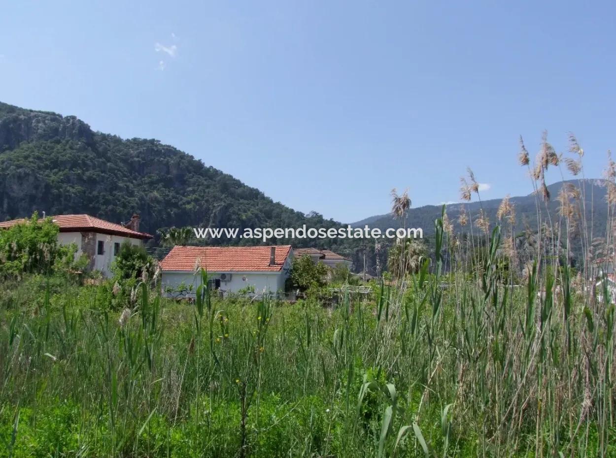 Land For Sale In Dalyan 840M2 30 Zoning Land For Sale In Dalyan Gülpınar