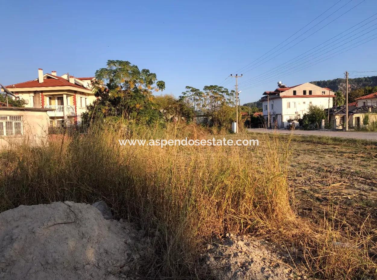 700M2 Corner Plot For Sale In Dalyan