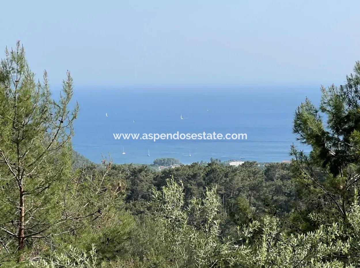 Detached House For Sale With Ekincik Sea View