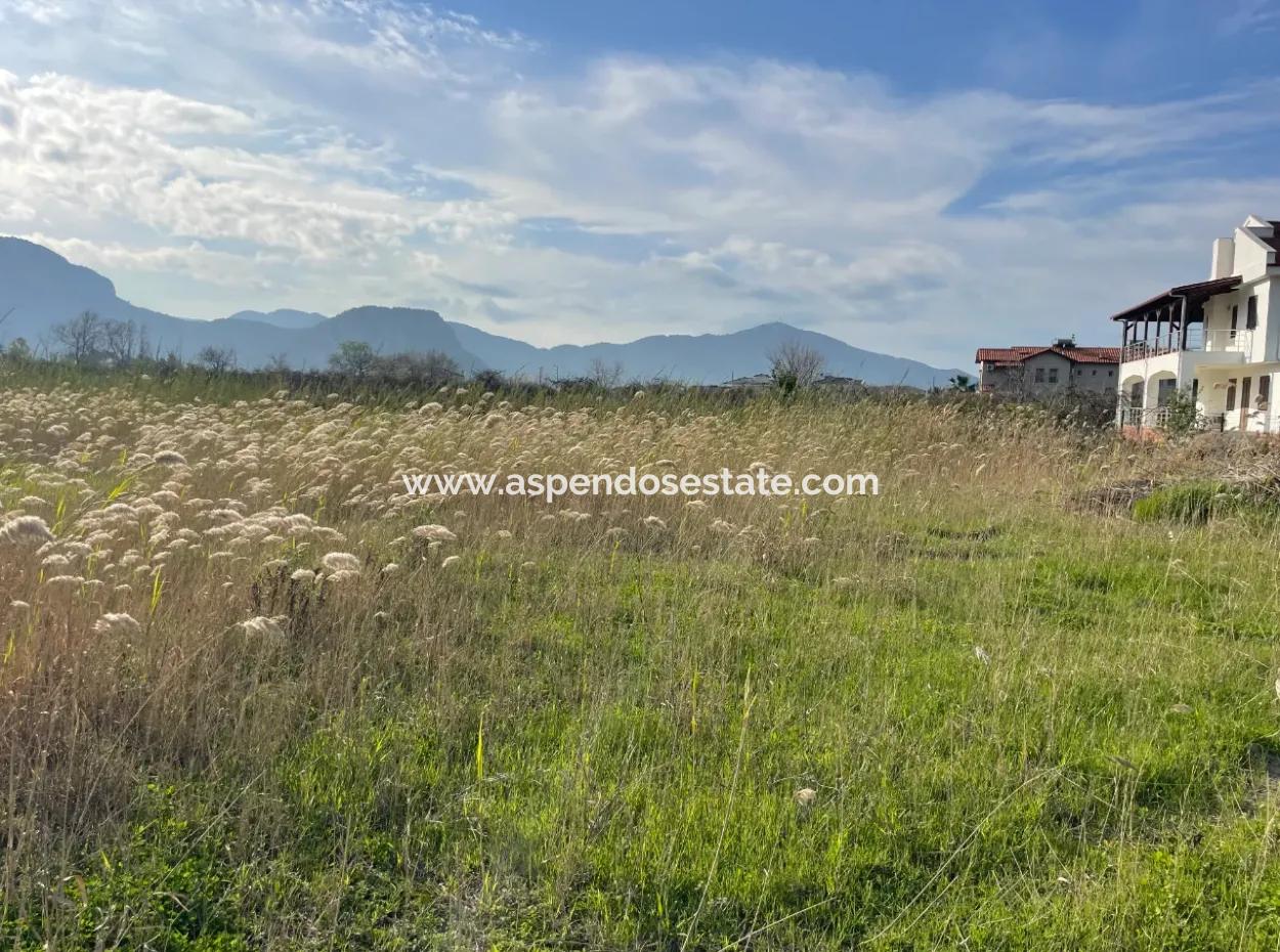 6800 M2 Land For Sale In Dalyan With 5% Residential Zoning