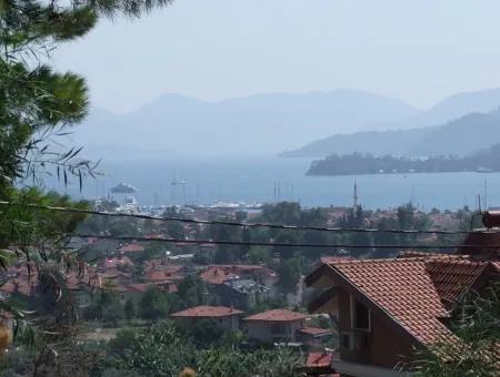 Land For Sale In Gocek Fethiye Göcekde 2017M2 Land For Sale With Full Sea View