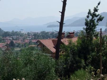 Land For Sale In Gocek Fethiye Göcekde 2017M2 Land For Sale With Full Sea View