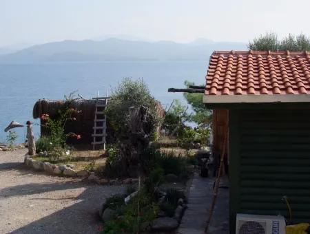 Beachfront Bungalow For Sale In Akbuk By The Sea In A Plot Of 800M2 Villa For Sale Turnalı