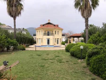 6 1 Villas For Sale In 1100 M2 Land In Dalyan Gülpinar
