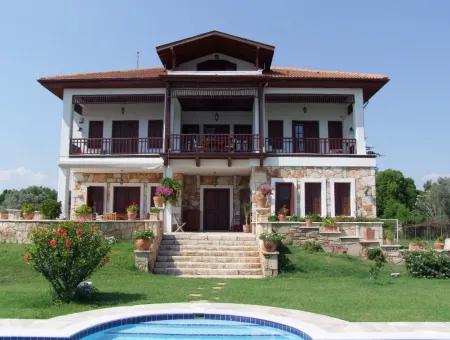 Estate For Sale, Dalyan 12,338M2 Plot Luxury Villa For Sale In