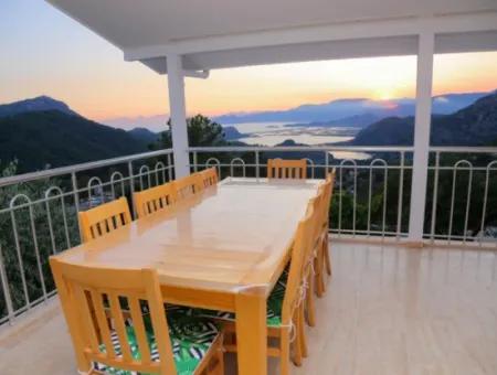 Gokbel Sea View 4 1 Villa For Sale