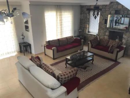 3 1 Villas For Sale In Dalyan Gülpınar On A 515M2 Corner