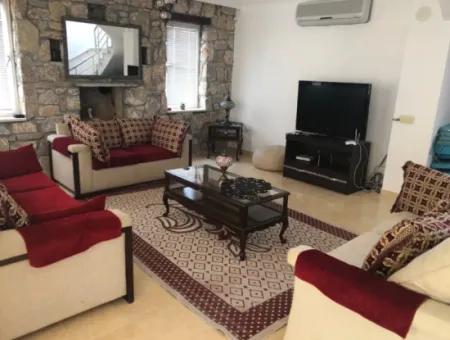 3 1 Villas For Sale In Dalyan Gülpınar On A 515M2 Corner