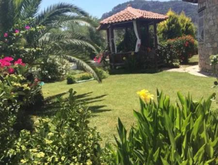 3 1 Villas For Sale In Dalyan Gülpınar On A 515M2 Corner