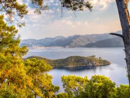 Marmaris Island Village Seafront 4000M2 Land For Sale Marmaris Bargain Land For Sale By Sea