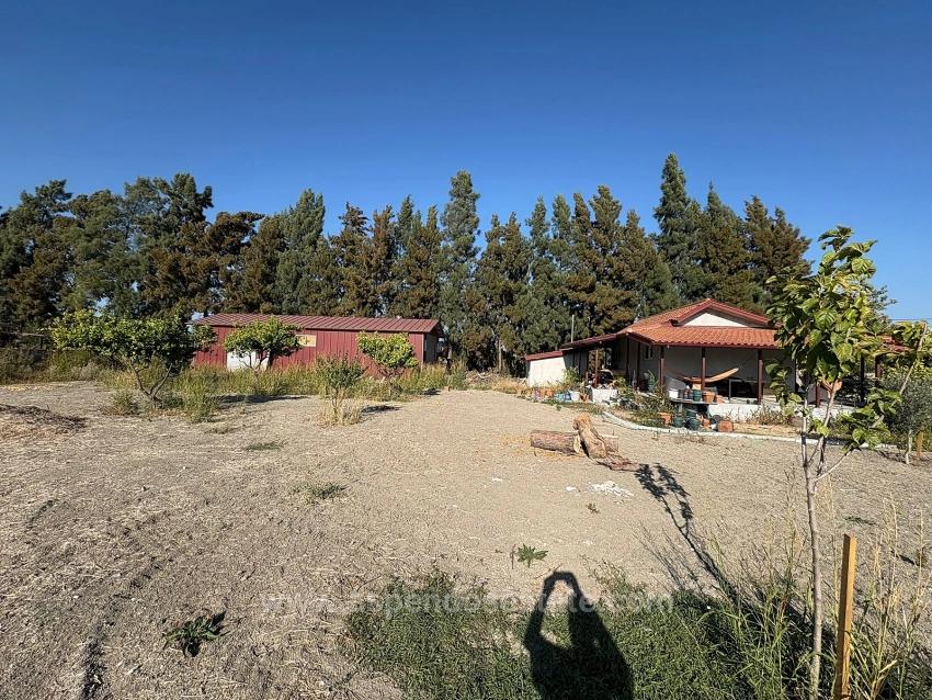 Земельный Участок И Дом Площадью 19 663 М² В Эскикёе.