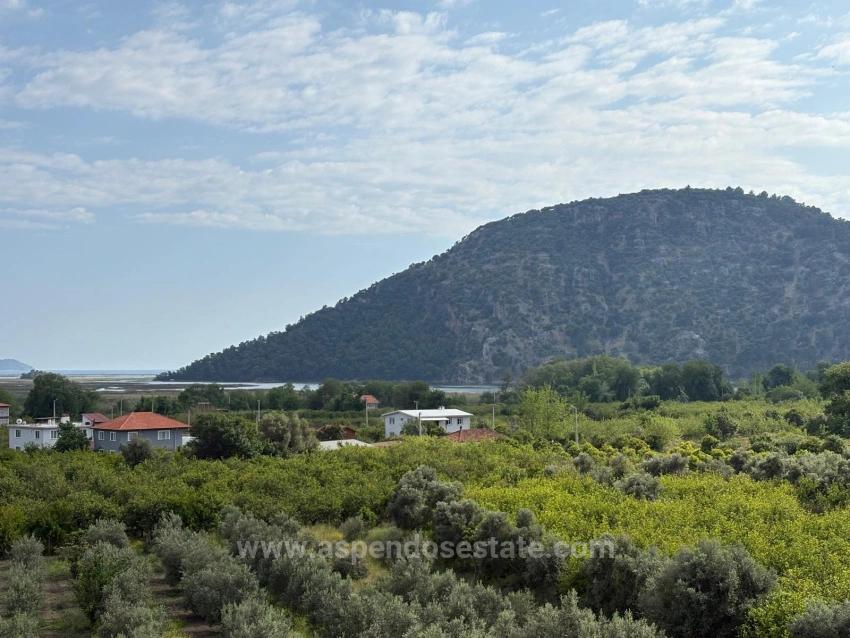 Продается Поле Площадью 1.721М2 С Видом На Море И Озеро В Деревне Чандыр